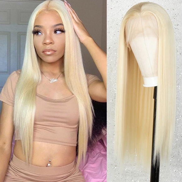 - ♥️ LESA 613 613 PLATINUM BLONDE STRAIGHT Lace Front Wig *NWT*💖